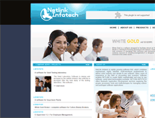Tablet Screenshot of netlinkinfotech.com